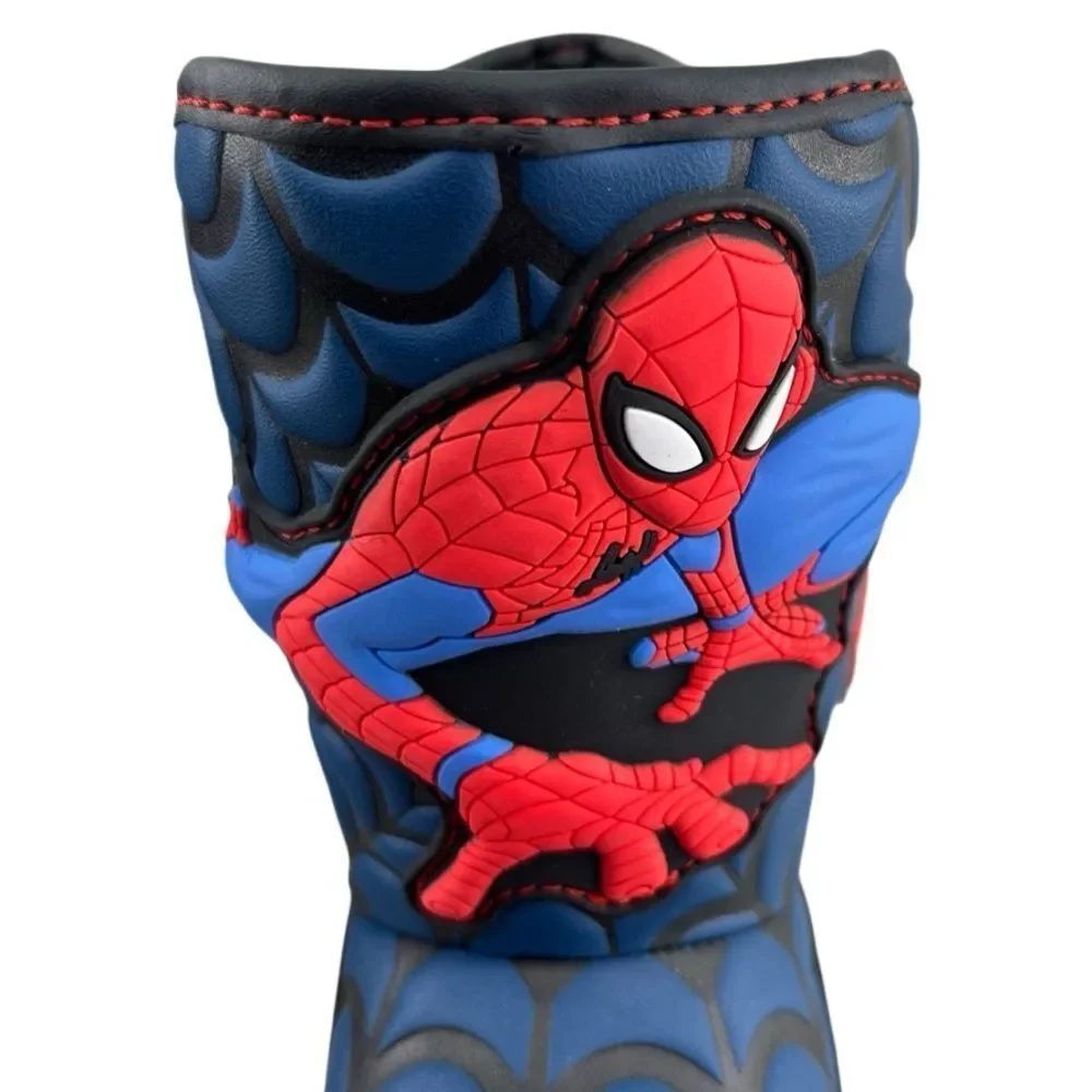 Baby Toddler Boy’s Spider-Man Light Up Winter Snow Boots Shoes Size 7
